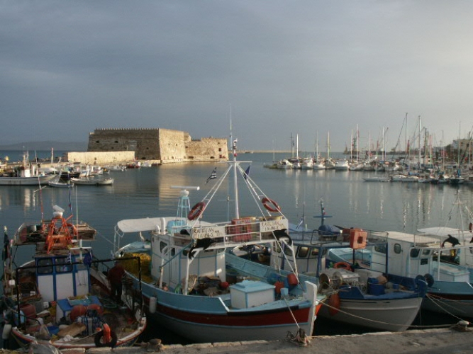 The Heraklion Port