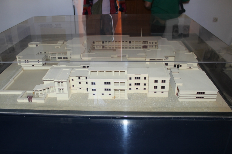 A model of the Archeological site